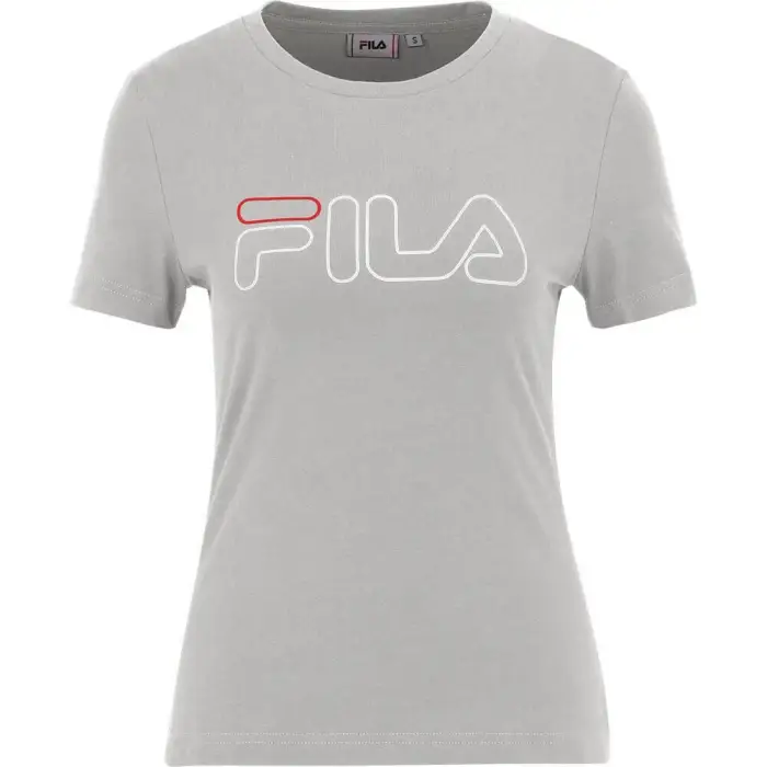 T-shirt da donna Fila Schilde Gris