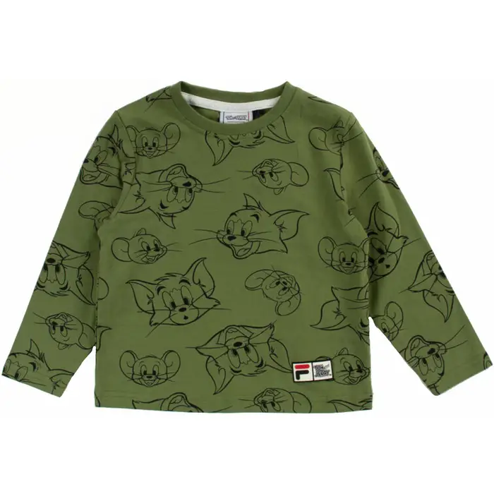 T-shirts a maniche lunghe Fila FAK0113 Verde