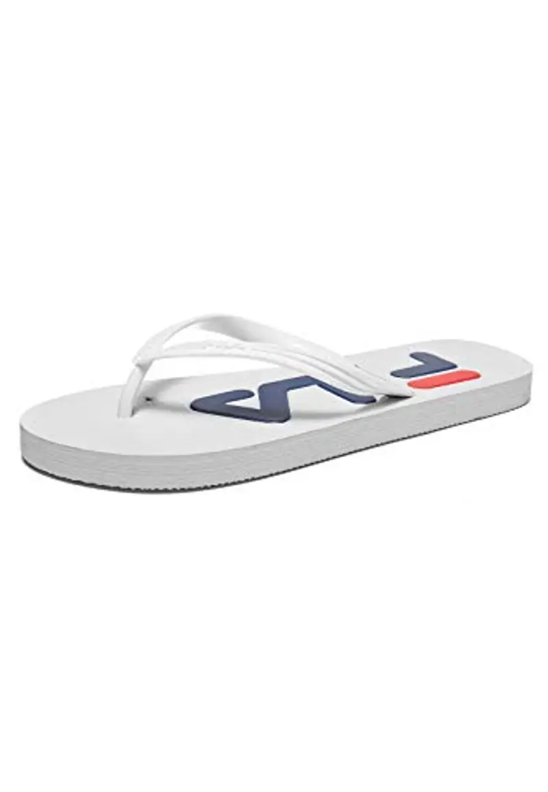 Fila Troy Slipper, Infradito Uomo, Bianco (White), 40 EU