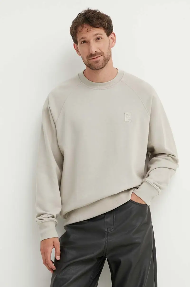 Filling Pieces felpa in cotone uomo Grigio