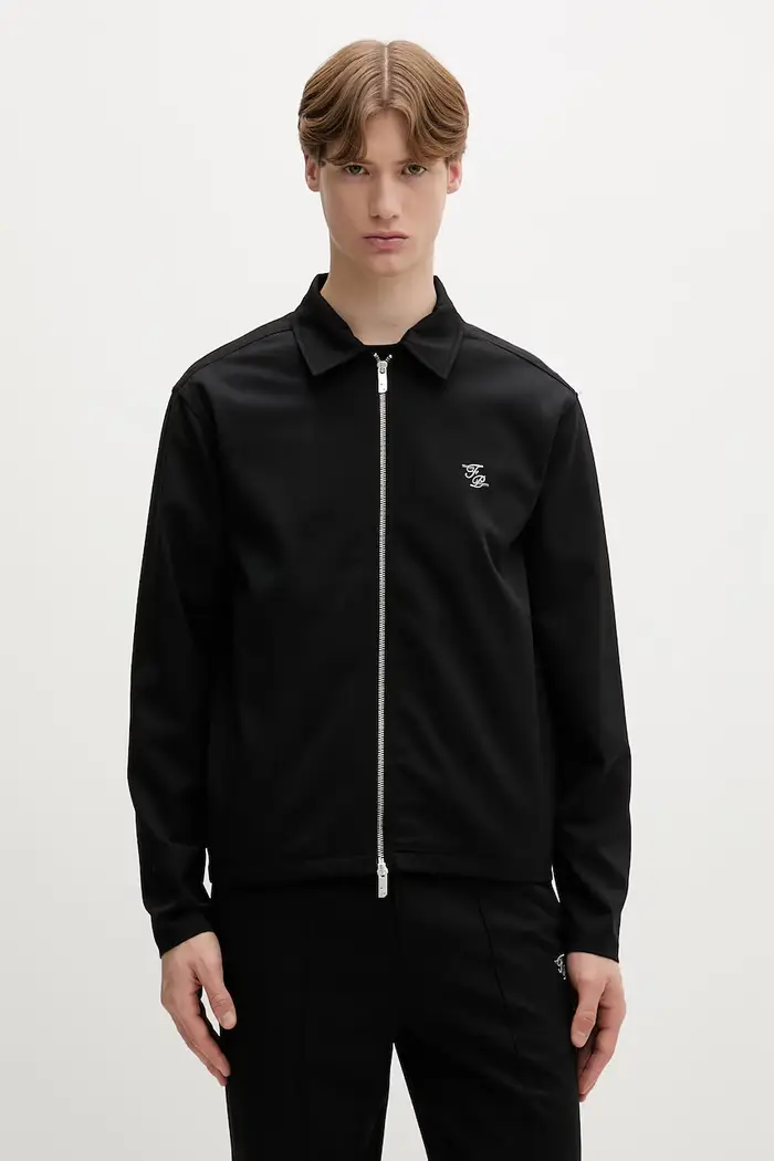Filling Pieces giacca in misto lana Coach Twill Wool Nero