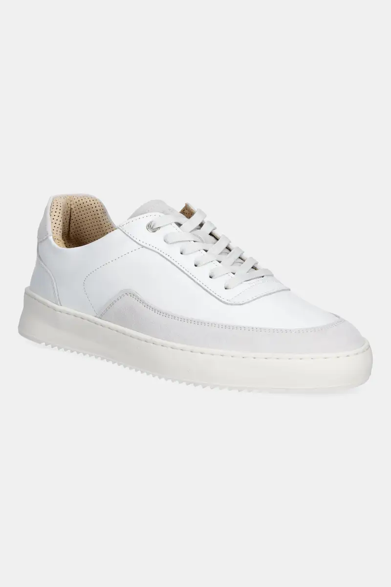 Filling Pieces sneakers in pelle Mondo Squash Suede Bianco