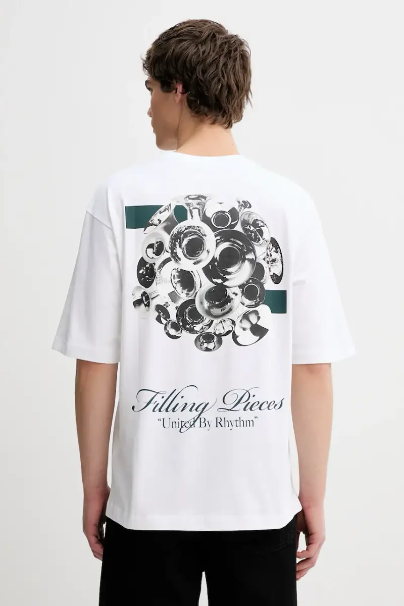 Filling Pieces T-shirt Bianco 3972992