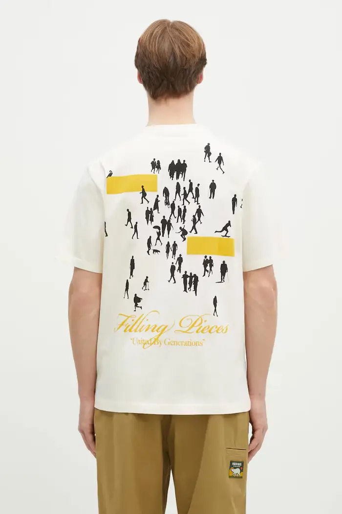 Filling Pieces T-shirt Beige 5278988