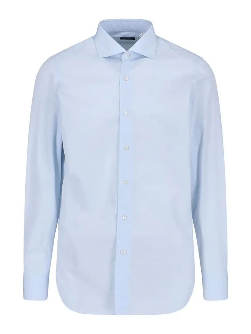 Finamore 1925 Camicia Blu