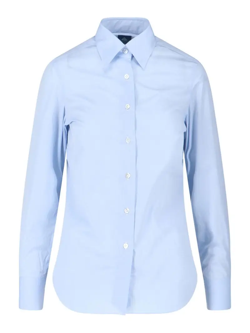 Finamore 1925 Camicia Classica Blu