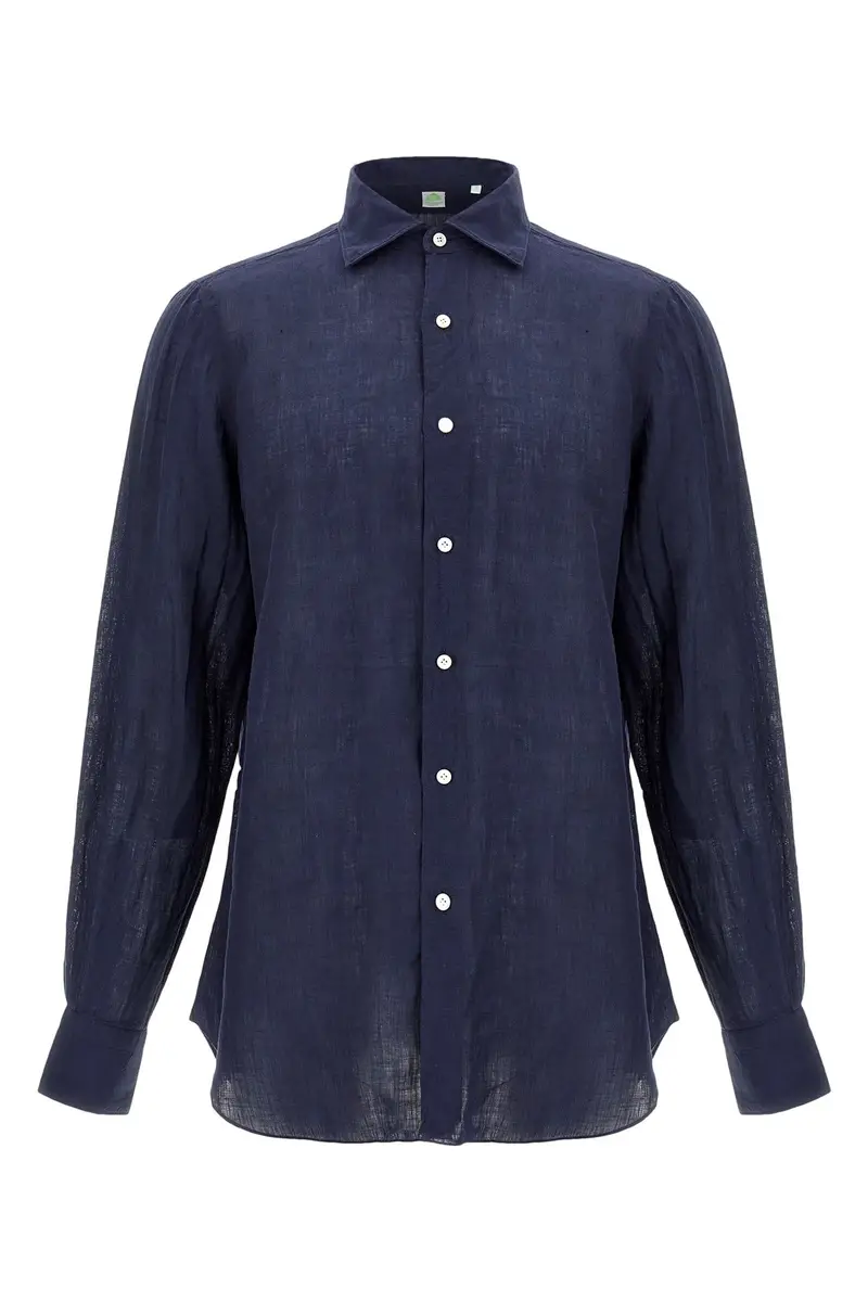 FINAMORE Camicia Gaeta Blu