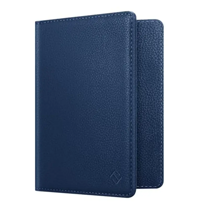 FINTIE Porta passaporto Blu 1600027