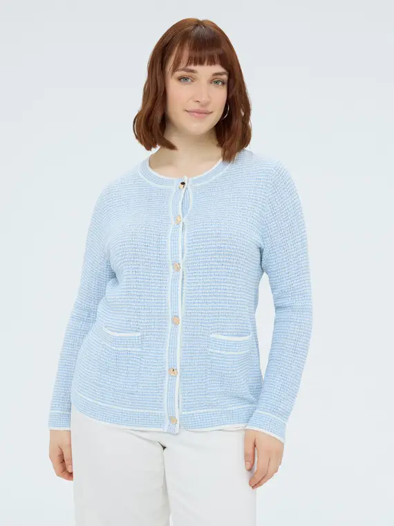 Fiorella Rubino Cardigan Donna Azzurro 4388816