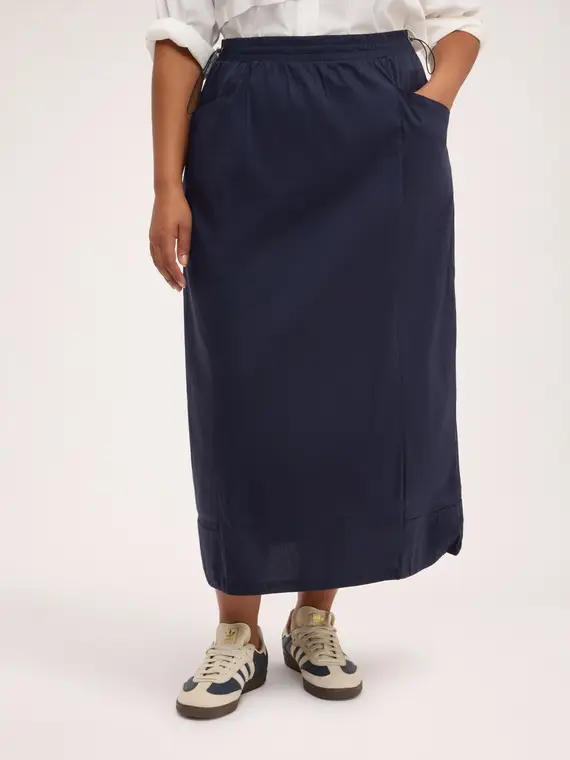 Fiorella Rubino Gonna con coulisse in vita Donna, Blu