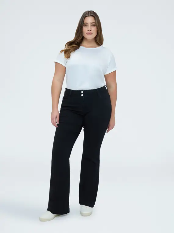 Fiorella Rubino Jeans Donna Nero 4246446