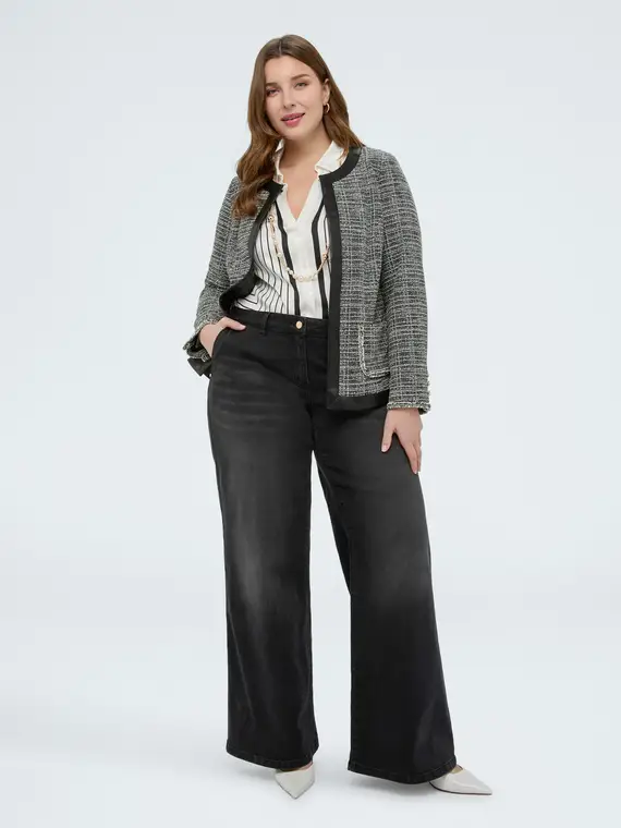 Fiorella Rubino Jeans Donna Nero 4246454