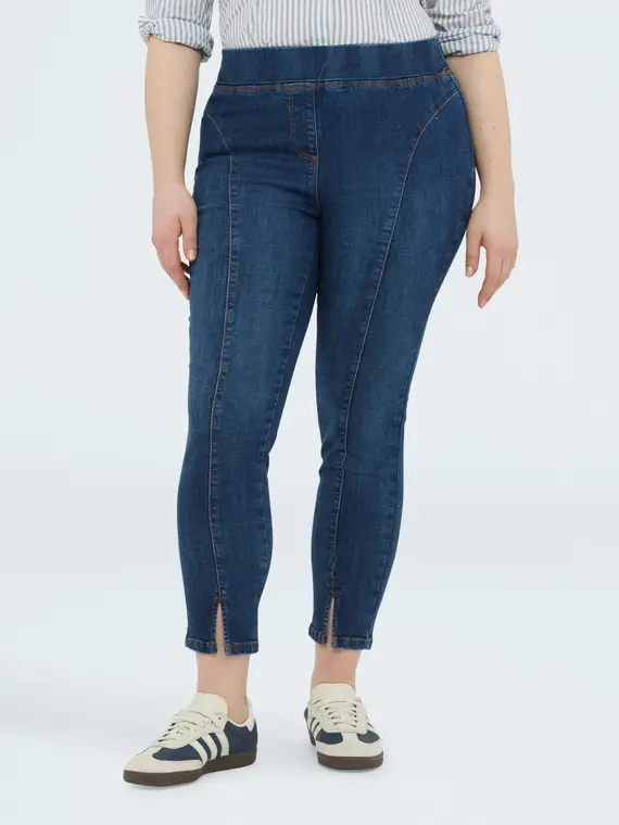 Fiorella Rubino Jeggings Donna Blu 1294683