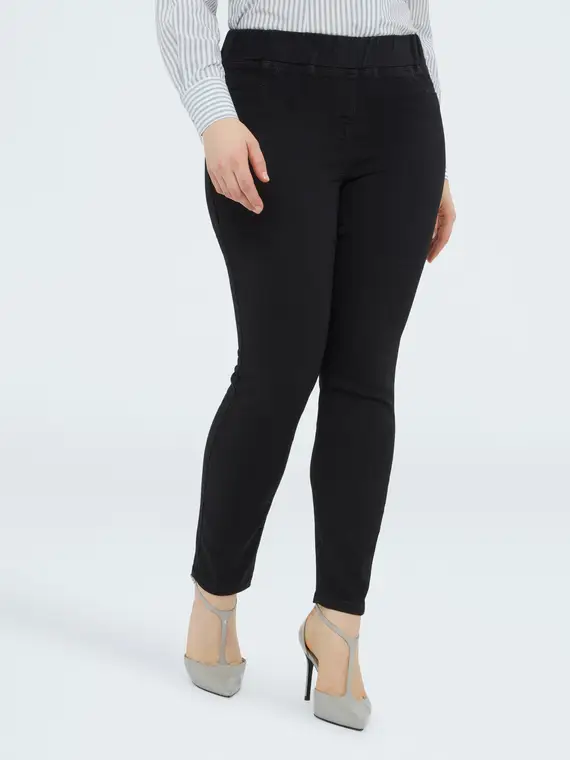 Fiorella Rubino Jeggings Donna Nero 1294679
