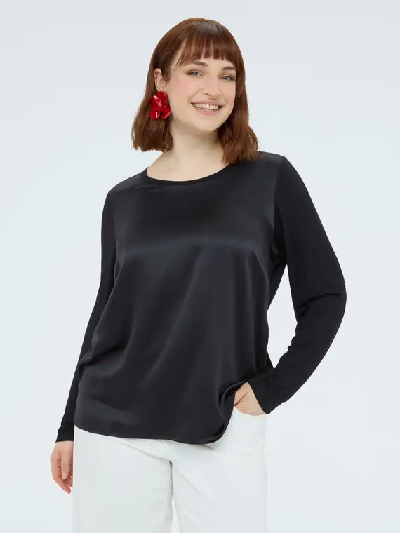 Fiorella Rubino T-shirt Donna Nero 1294429