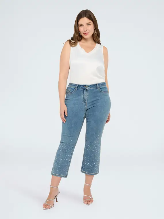 Fiorella Rubino Top Donna Bianco 1144565