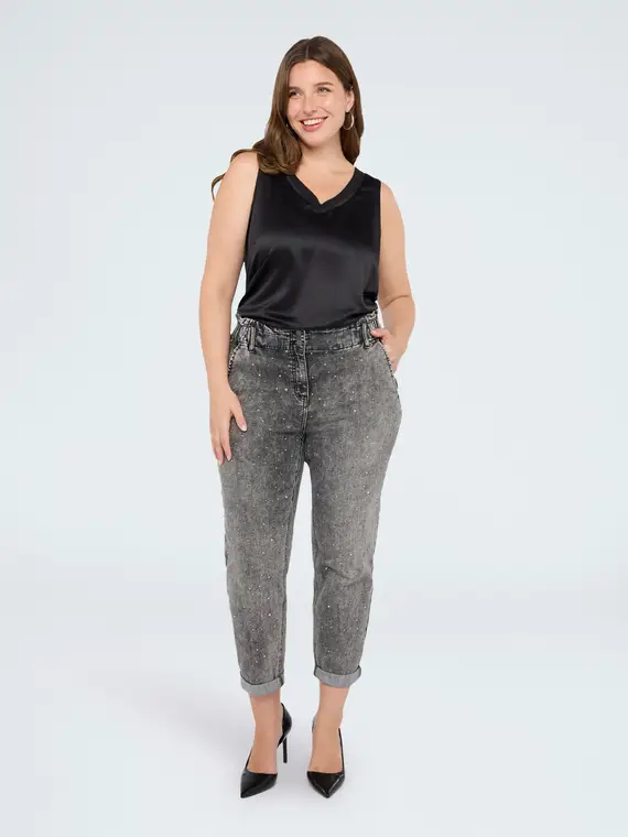 Fiorella Rubino Top Donna Nero 1294557