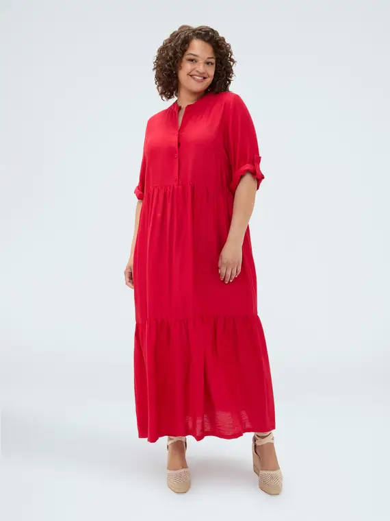 Fiorella Rubino Vestito chemisier Power in misto viscosa Donna, (60 IT)