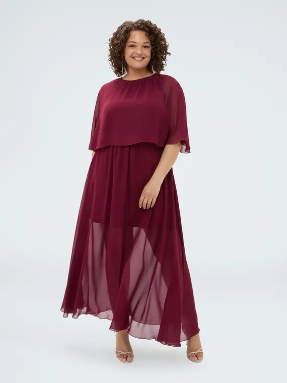 Fiorella Rubino Vestito Dream in georgette Donna, (60 IT)