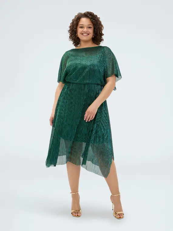 Fiorella Rubino Vestito in creponne lurex Donna, (60 IT)