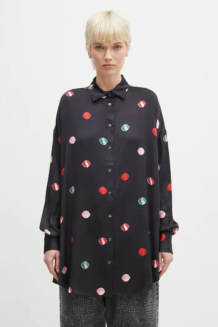 Fiorucci camicia Lollipop Print Nero