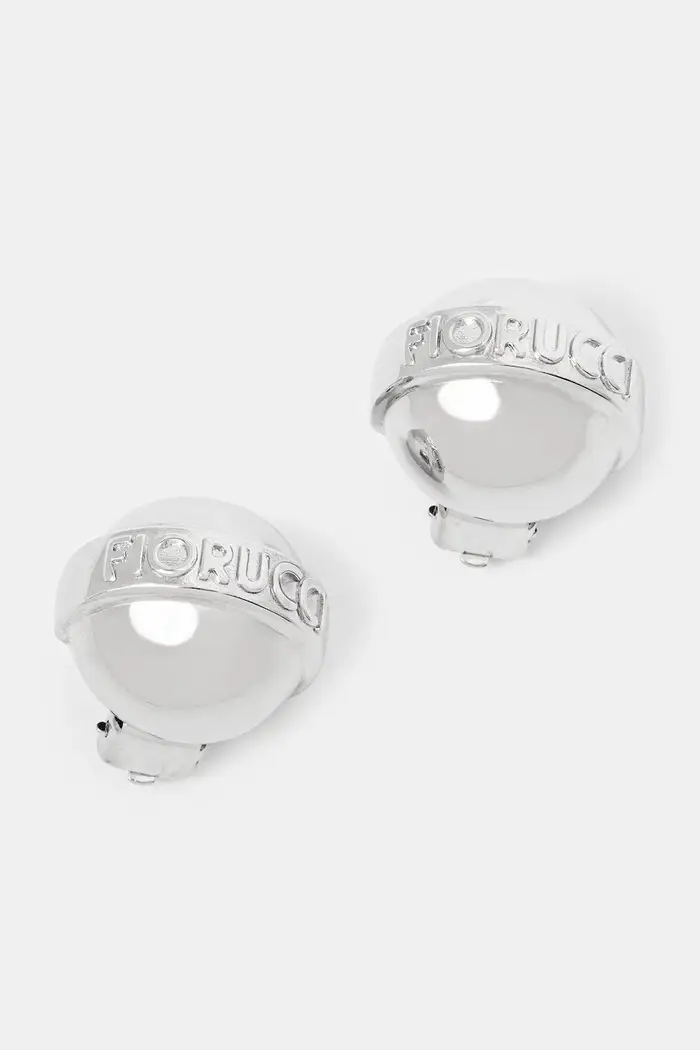 Fiorucci clip per le orecchie Lollipop Argento
