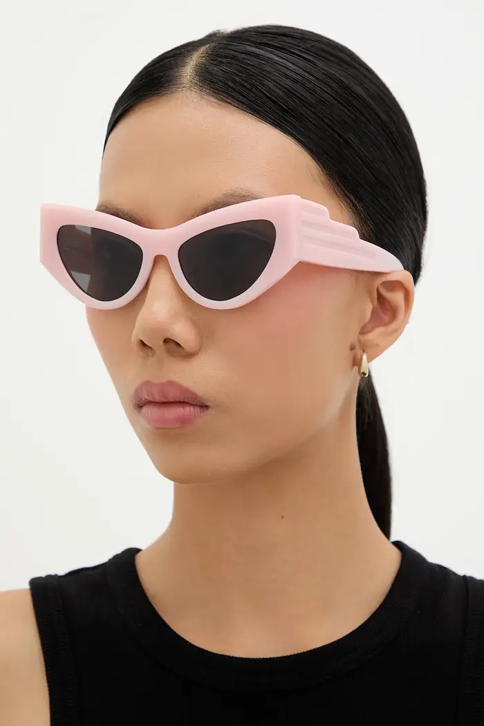 Fiorucci occhiali da sole Wing Rosa