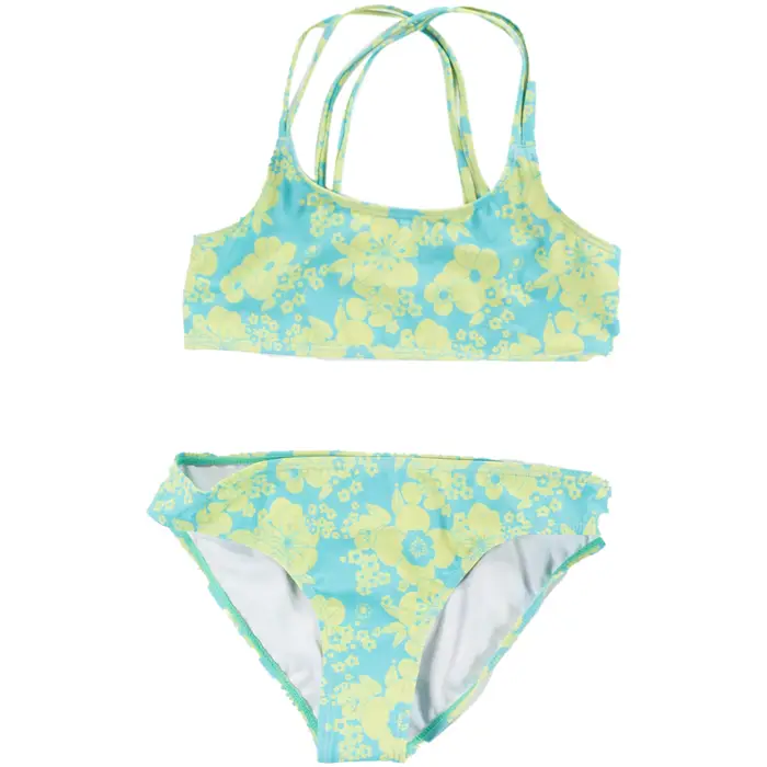 Costume a due pezzi Firefly COSTUME BIKINI RETRO SANNA RAGAZZA Verde