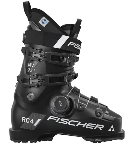 Fischer RC4 95 MV S BOA GW W - scarpone sci alpino - donna Black