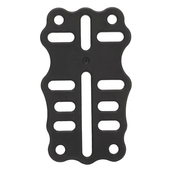 Fishine Piastra di Estensione Pendente da Gamba Nera Nylon Kit Sistema di Bloccaggio Rapido Fibbia a Sgancio Rapido Cintura