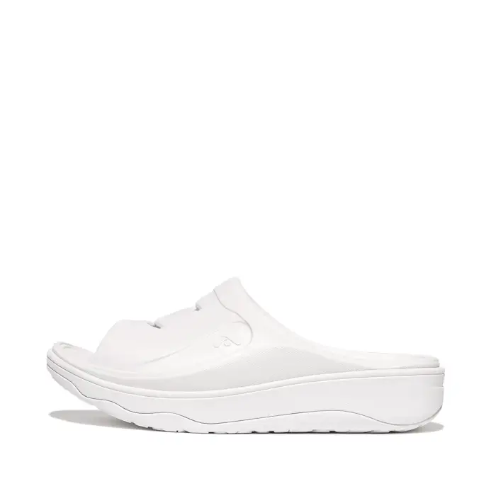 Infradito da donna in gomma FitFlop Relieff - Tonal Blanc