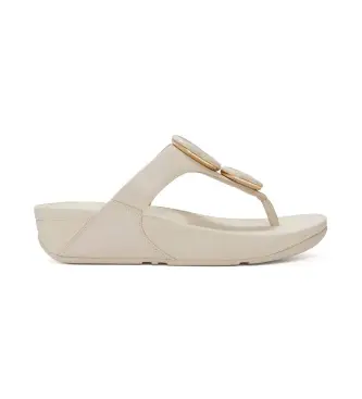 Fitflop per donna A2K-A99 Sandali Fino in marmo color beige, 3 a 5cm, Nessuno, Casual
