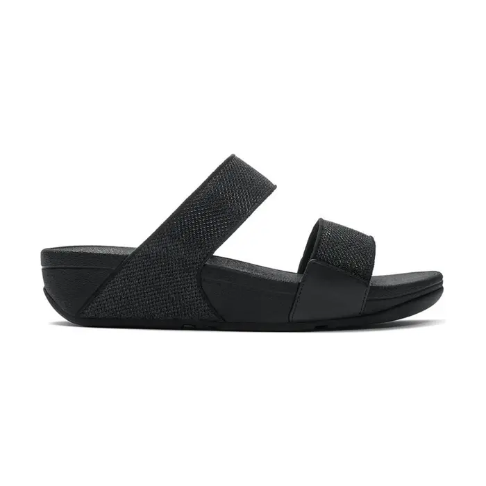 FitFlop Sandali con zeppa a4y black Nero