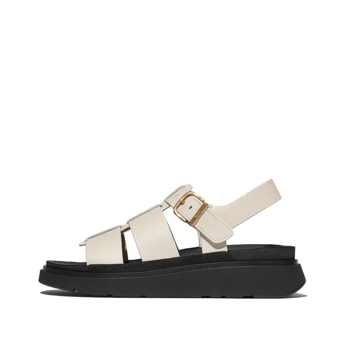 Sandali con zeppa stile pescatore donna FitFlop Gen-FF Beige