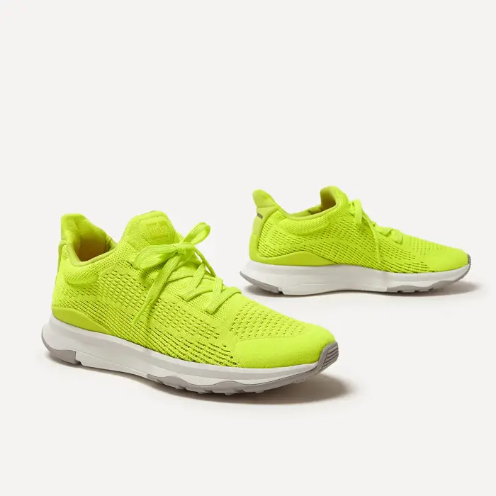 Scarpe da basket da donna in maglia FitFlop Vitamin Ffx Jaune