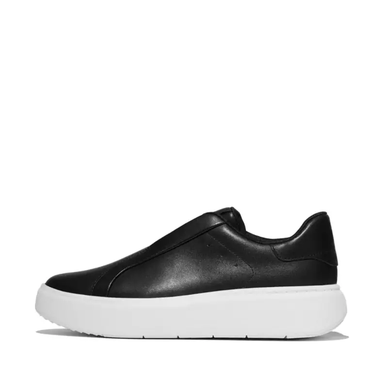 FitFlop Sneakers in pelle senza lacci donna Rtg Noir