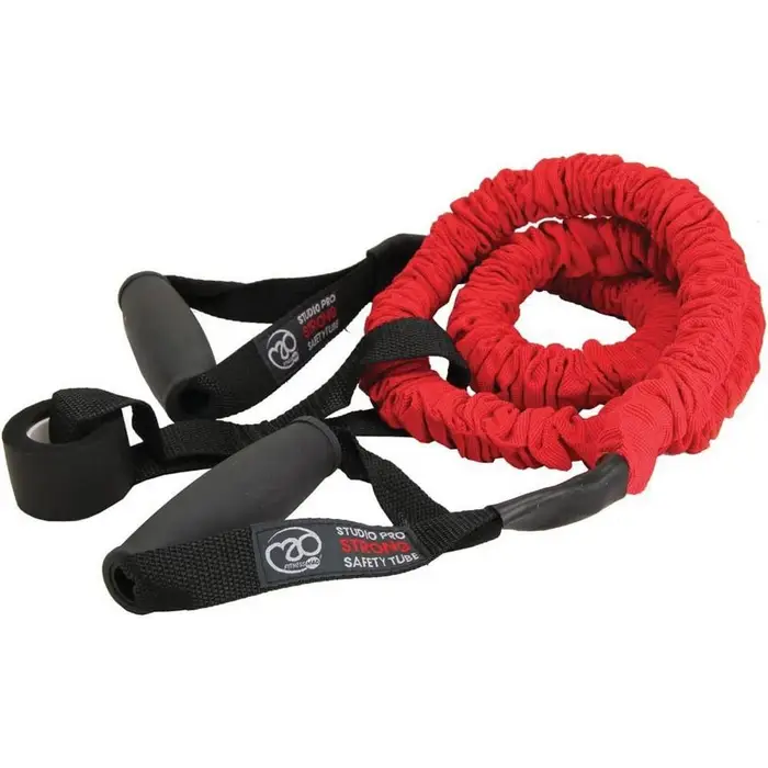 Tubo di resistenza di sicurezza Strong nero/rosso