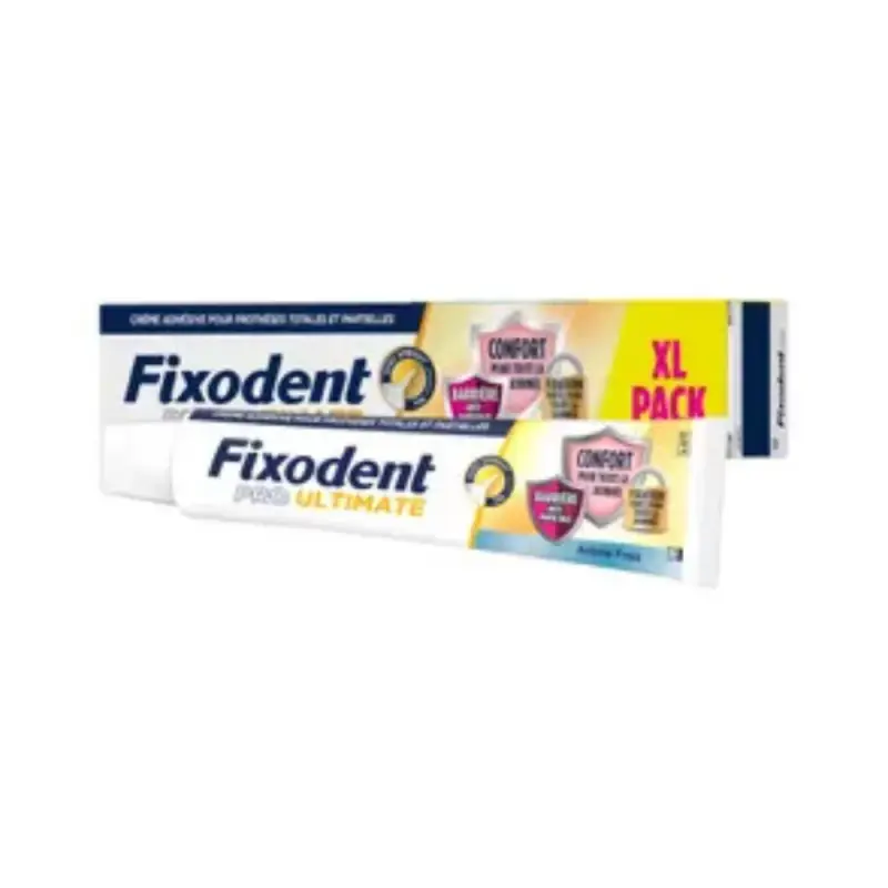 Fixodent Pro Ultimate Crema Adesiva per Protesi Totali & Parziali Freschezza 57ml