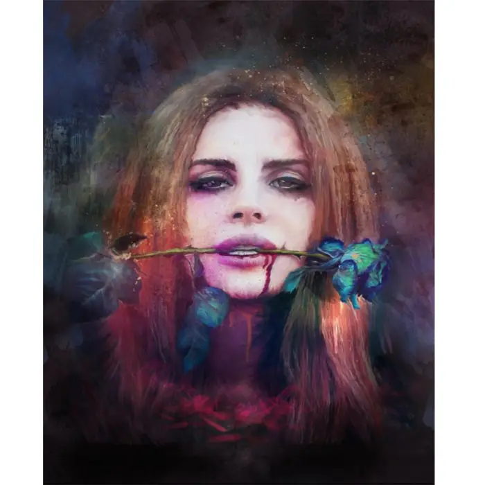 Pittura Diamante Fai da Te Kit Punto Croce Gratuiti Ricamo Mosaico Punto Croce Immagine di Bellezza Decorazione Casa 20X30CM