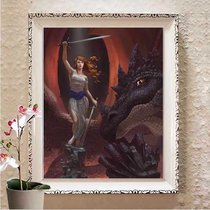 Trapano quadrato/rotondo completo 5D pittura diamante fai da te ricamo punto croce 5D decorazione per la casa regalo Full Square 20X30CM