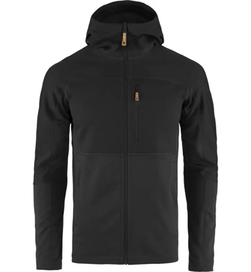 Fjällräven Abisko Trail Fleece - felpa in pile - uomo Black
