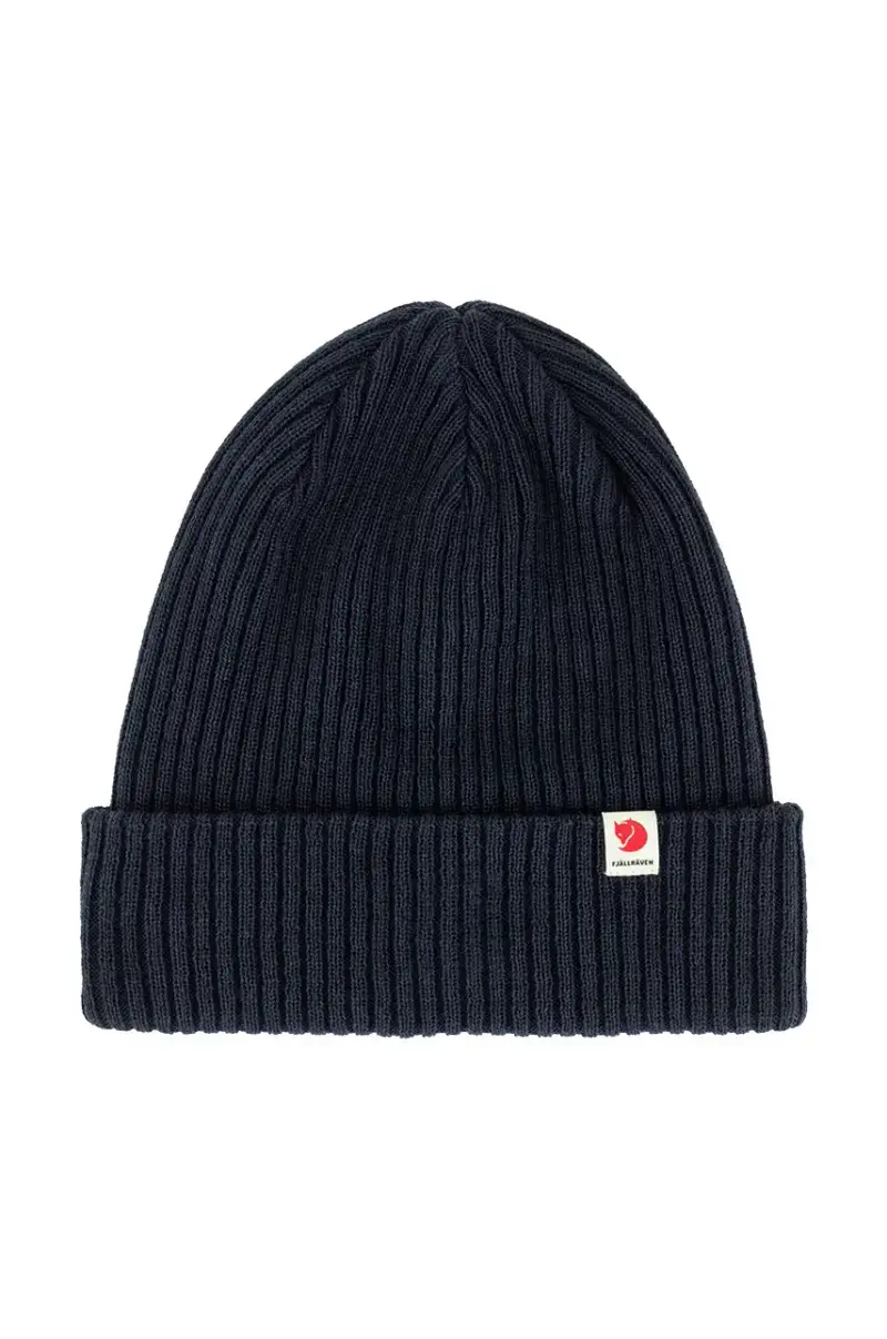 Fjallraven berretto Rib Hat colore blu navy F13100184.555