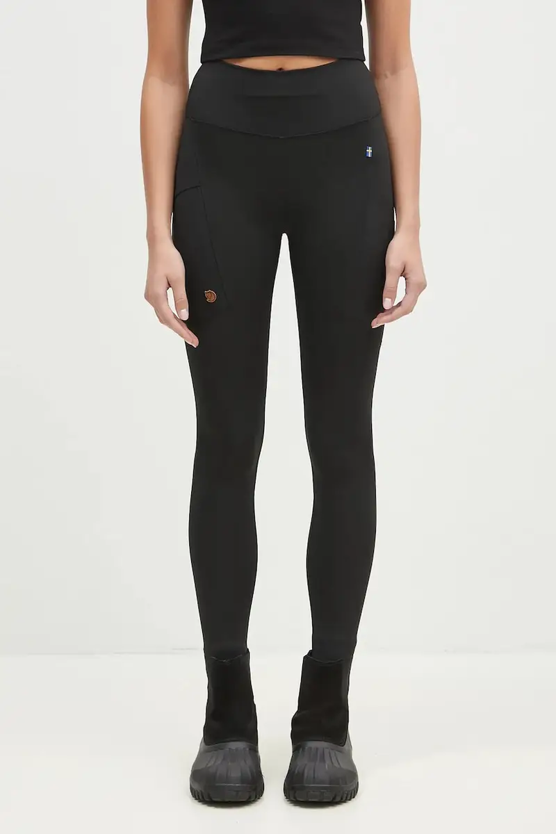 Fjallraven Leggings Donna Nero 2252704