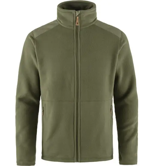 Fjällräven Sten - felpa in pile - uomo Green