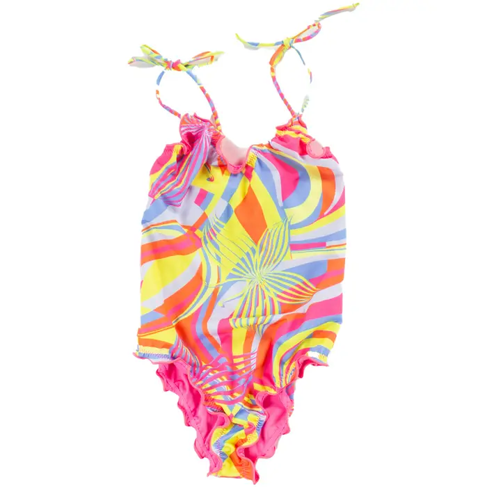 Costume / Bermuda da spiaggia Fk COSTUME INTERO BUTTERFLY RAGAZZA Multicolore