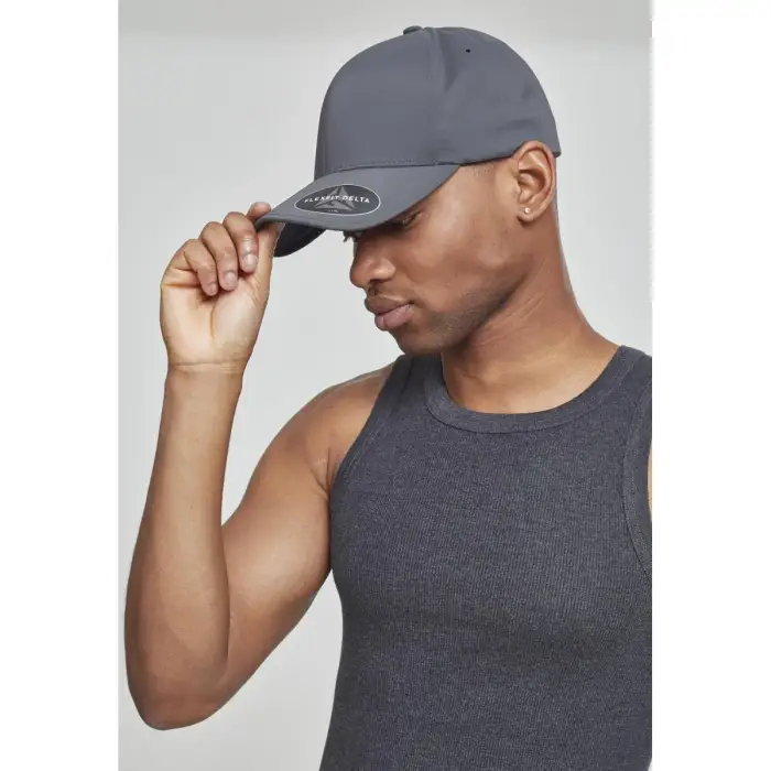 Cappellino Flexfit delta Blanc