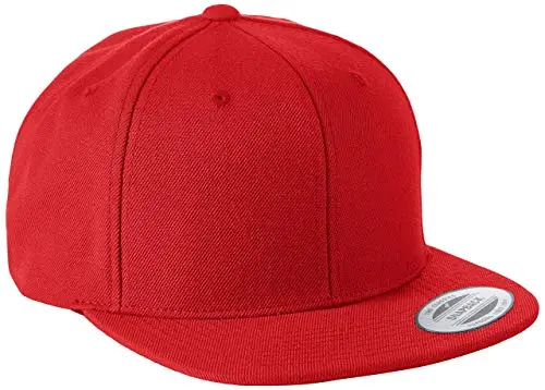 Flexfit Classic Snapback Cap, Mütze Unisex Kappe für Damen und Herren, One Size, Farbe heather/heather