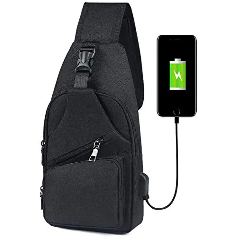 Flintronic Borsa a spalla Uomo Nero 815070