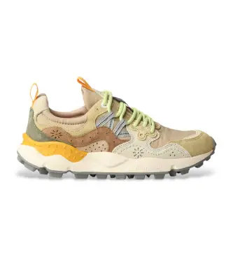 Flower Mountain unisex 2017818 Sneakers Yamano 3 Multicolor, Basso, Camoscio, Stringhe, Casual Naturale
