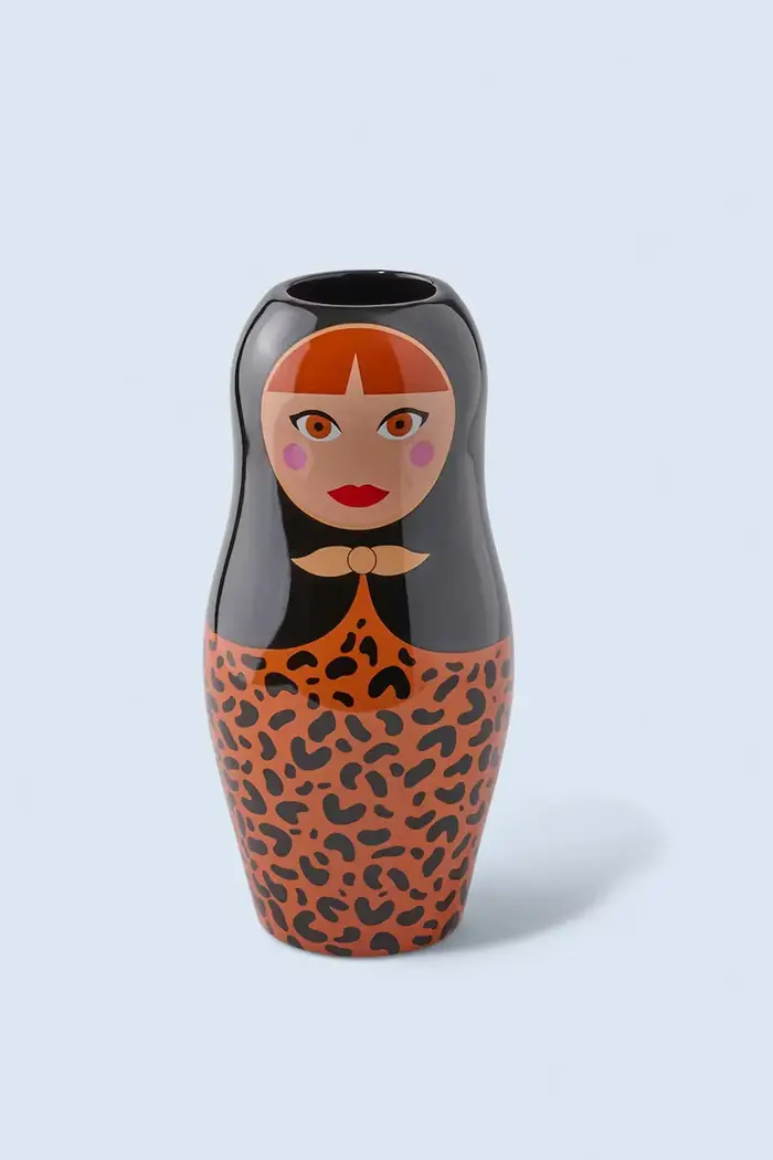 vaso decorativo 25 cm Multicolore